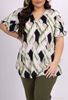 Picture of CURVY GIRL STRETCH TOP WITH HOLE
